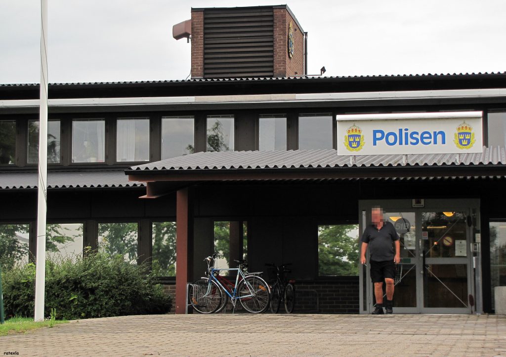 Police station in Ystad, Sweden (Photo: Josefine S. / Flickr.com)