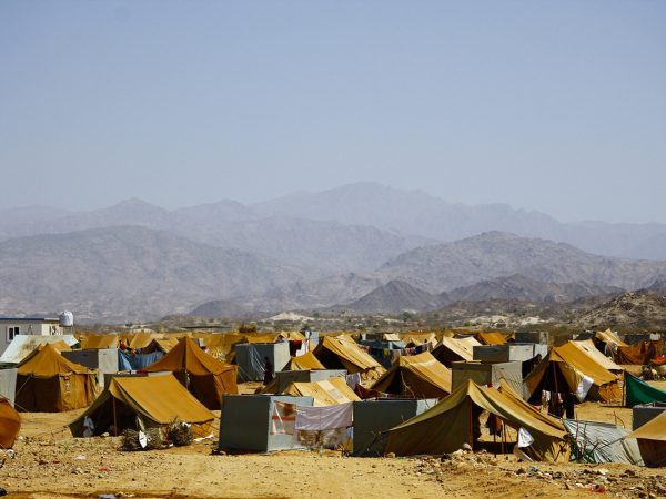 Mazrak Camp in North-Western Yemen, close to the Saudi border (Photo: IRIN Photos / Flickr.com)