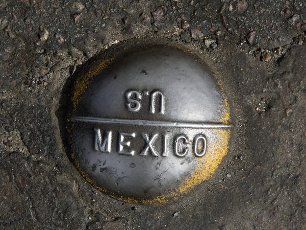 U.S. - Mexico Boundary Border Marker. Photo: Donna Burton / U.S. Customs and Border Protection / Wikimedia Commons.