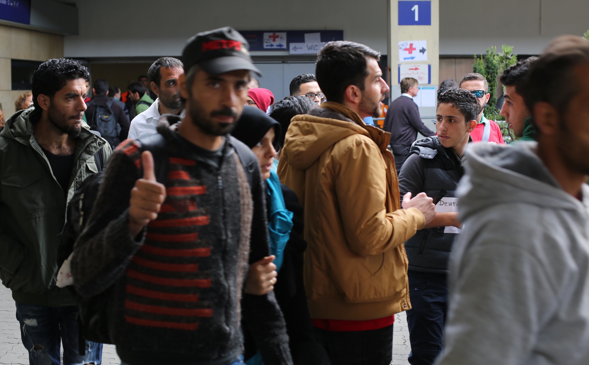 Syrian refugees in VIenna, Austria in 2015 (Photo: Josh Zakary / Flickr.com)