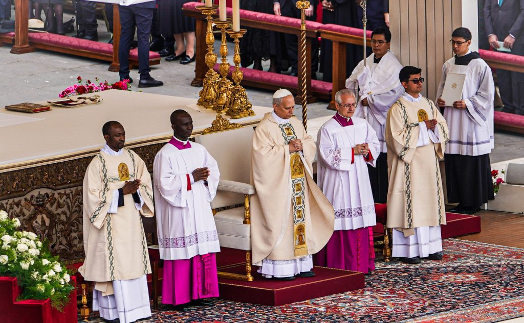 “Secretary Rubio Attends Papal Inauguration Mass” by U.S. Department of State, United States Government Work on Flickr.