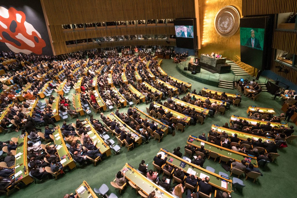 “NATO Secretary General joins world leaders for UN General Assembly” by NATO North Atlantic Treaty Organization, CC BY-NC-ND 2.0