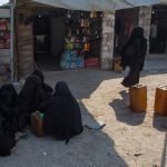 VOA in Al-Hol Camp, Syria, 16 October 2019. Photo: Syria Camp Housing Hardcore IS Families Spiraling 'Out of Control' / Voice Of America (VOA) / Y. Boechat / Wikimedia Commons, Public Domain.