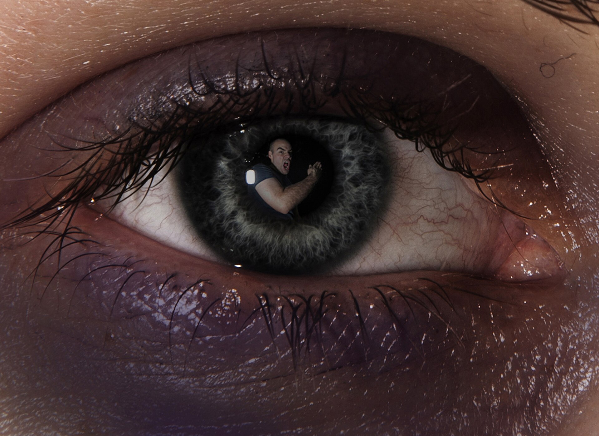 A photo illustration composed to raise domestic violence awareness for USS Theodore Roosevelt's (CVN 71) Coalition of Sailors Against Destructive Decisions (CSADD). (Photo Illustration by Mass Communication Specialist 3rd Class Sean Hurt/Released)