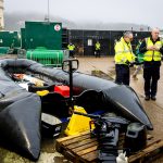 Minister for Illegal Migration Michael Tomlinson visits Western JetFoil in Dover to meet Border Force officials to discuss small boats arrivals and smuggling gangs, 2024. Photo source: Andy Taylor / Home Office / UK Government / Wikimedia Commons, CC BY 2.0