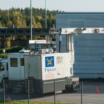 An X-ray scanner truck at the Nuijamaa border crossing on the border between Russia and Finland. Tuomas Vitikainen on Wikipedia Commons