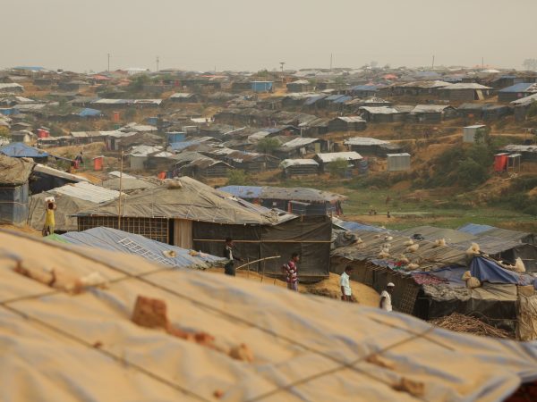 View of the sprawling Kutupalong refugee camp near Cox's Bazar, Bangladesh. Photo source: Russell Watkins / Department for International Development / DFID - UK Department for International Development / Flickr, CC BY 2.0
