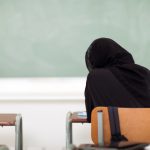 Arabian school girl in classroom. Source: michaeljung / AdobeStock.