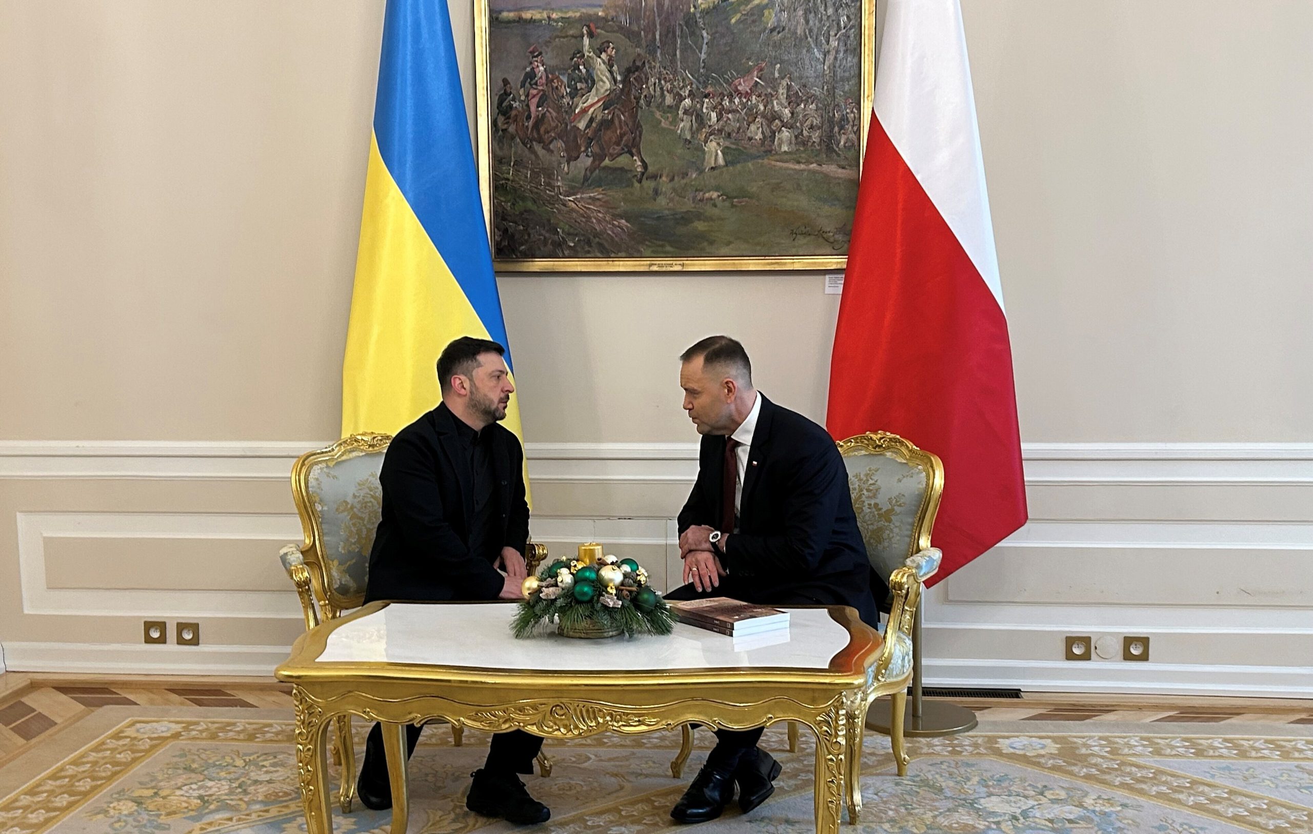 Meeting between Polish President Karol Nawrocki and Ukrainian President Volodymyr Zelensky, December 19, 2025. Photo source: W2k2 / Wikimedia Commons, CC BY 4.0
