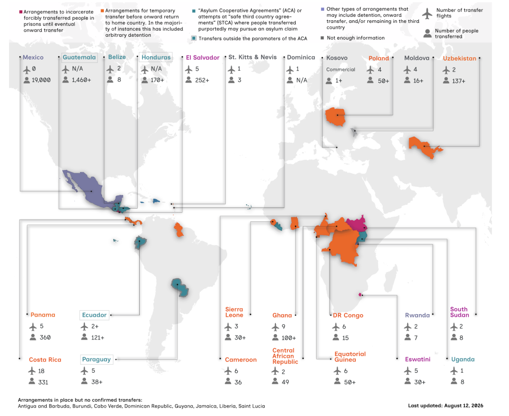 map, deportations