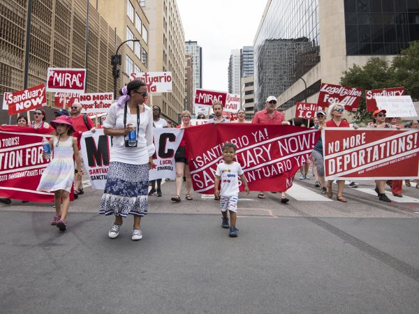 Free Our Future. Families Belong Together. Abolish ICE. March and Day of Action Minnesota, US